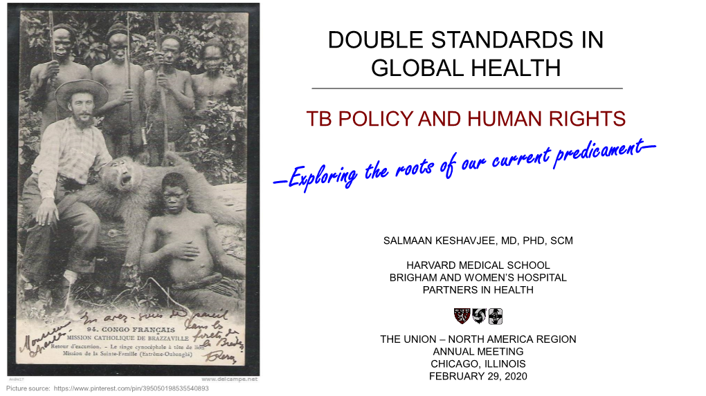 Double Standards in Global TB Policy and Human Rights