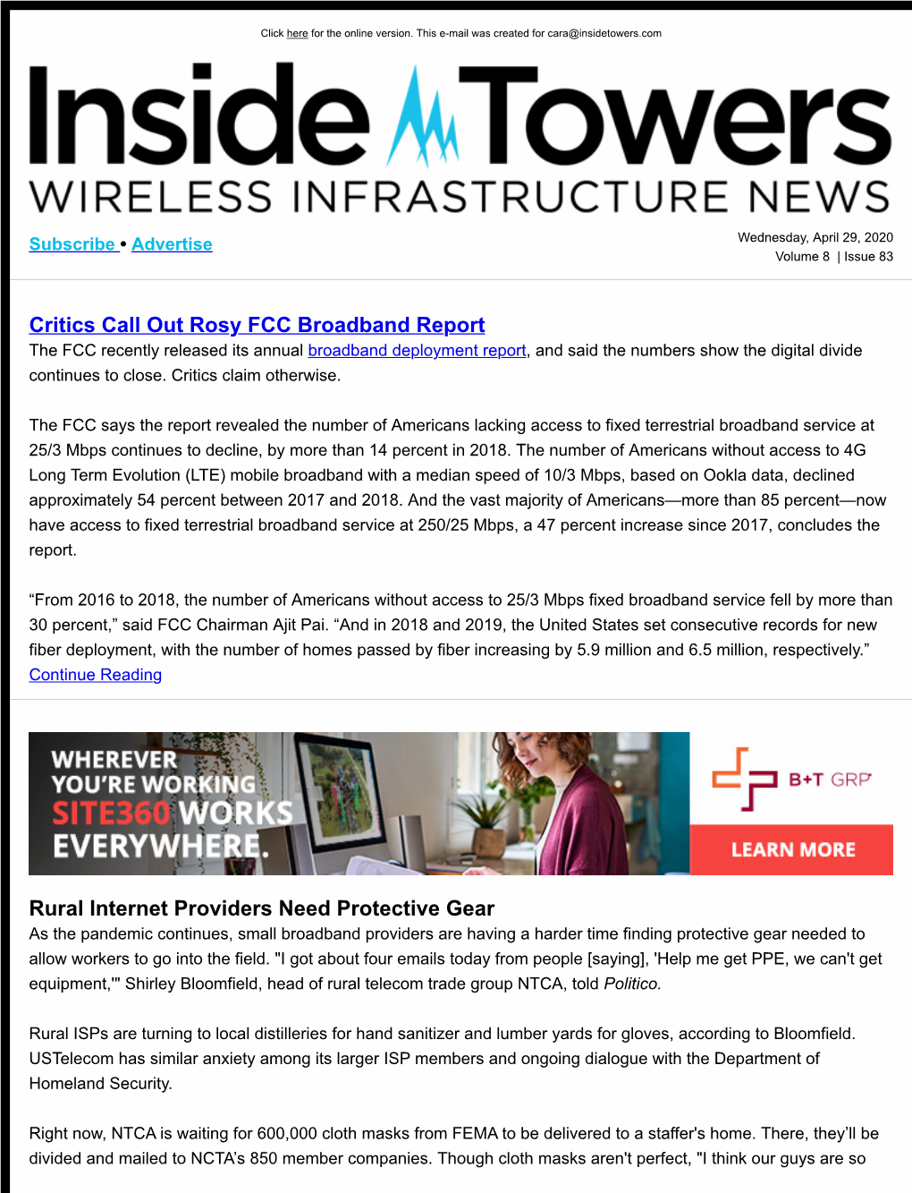 Critics Call out Rosy FCC Broadband Report Rural Internet Providers