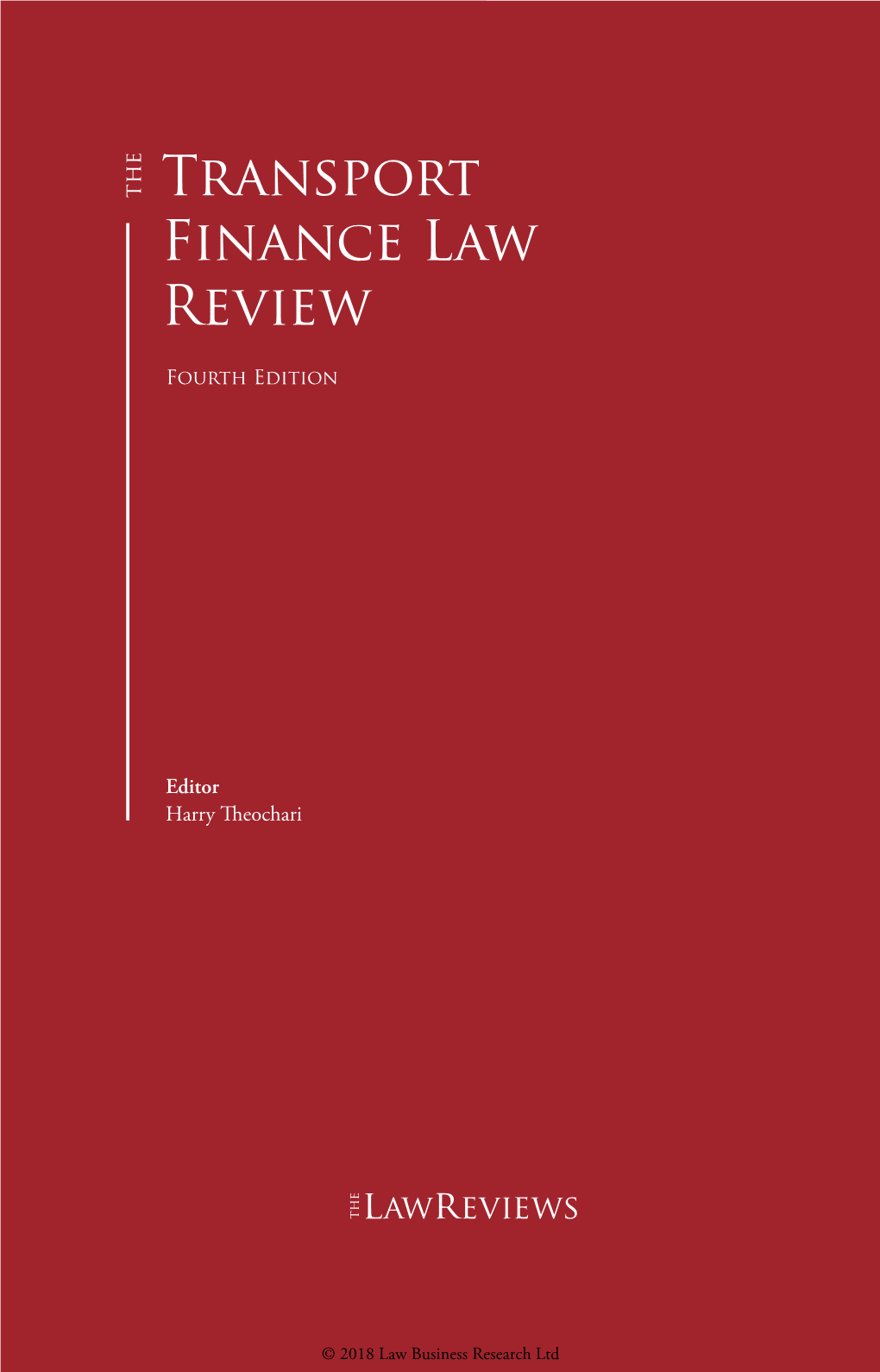 Transport Finance Law Review Transport Finance Law Review