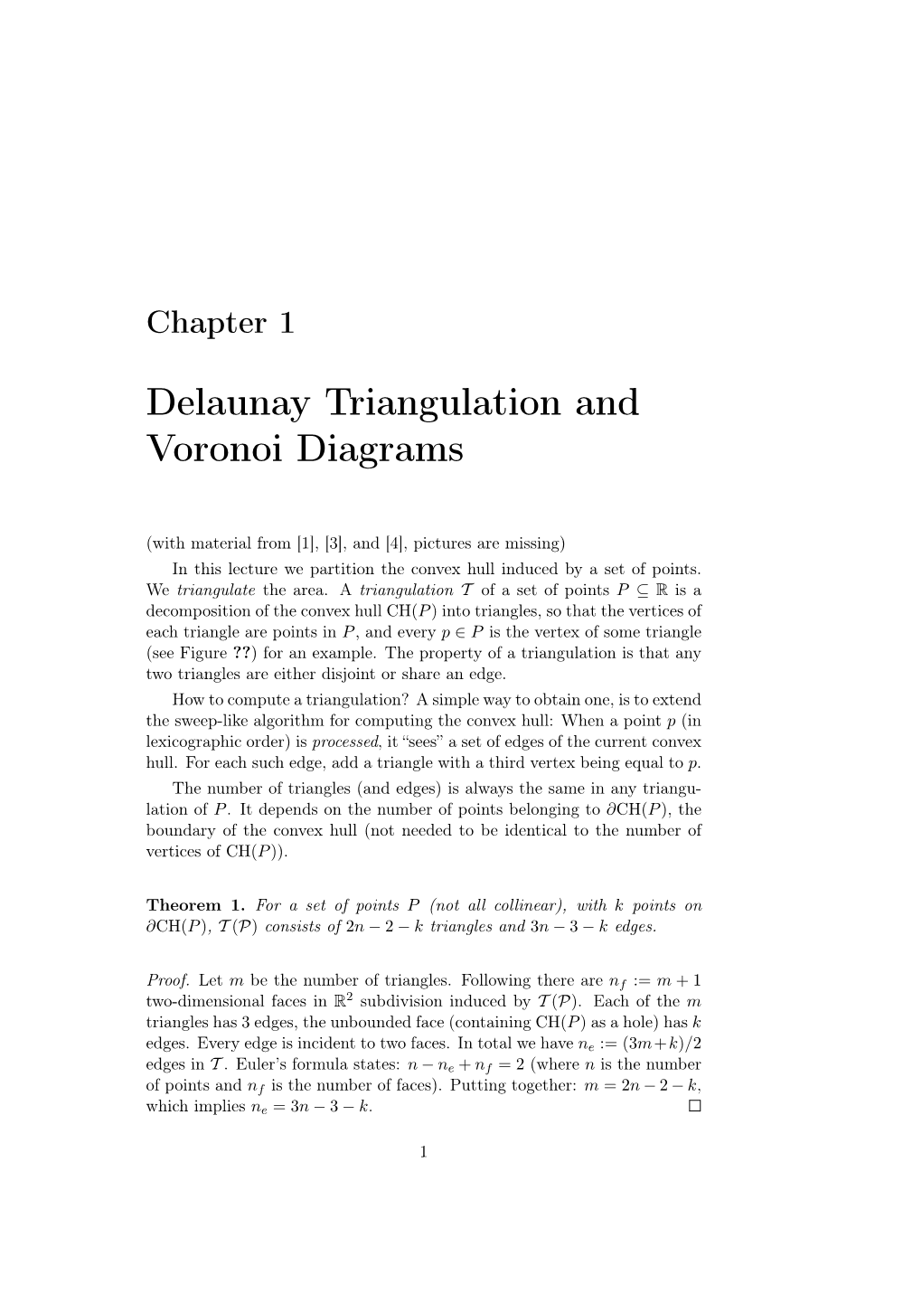 Delaunay Triangulation and Voronoi Diagrams