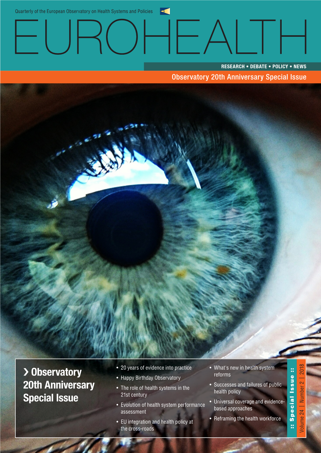 Observatory 20Th Anniversary Special Issue