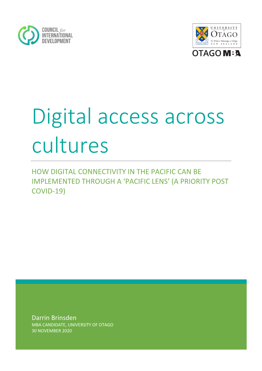 Digital Access Across Cultures