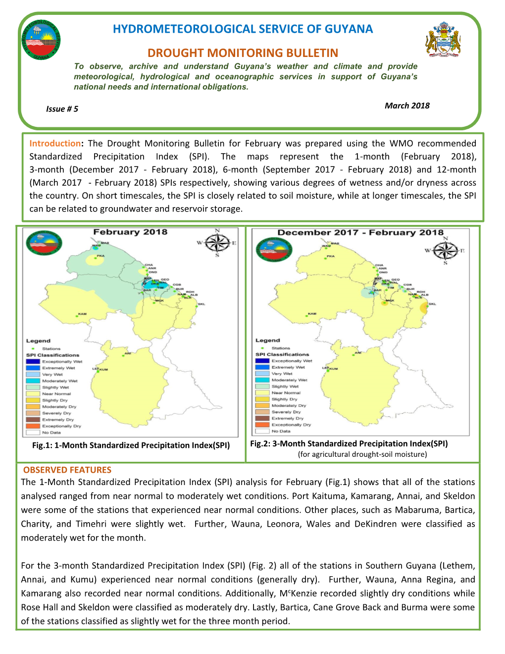 Drought Bulletin March