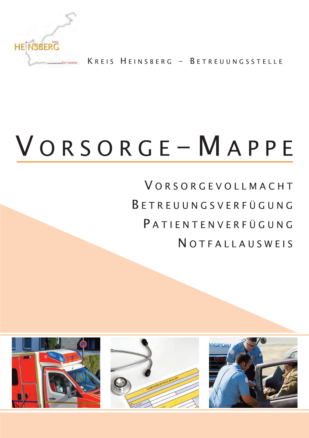 V Orsorge-Mappe