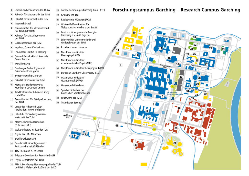 Forschungscampus Garching – Research Campus Garching 2 Fakultät Für Mathematik Der TUM 30 GALILEO (Im Bau)