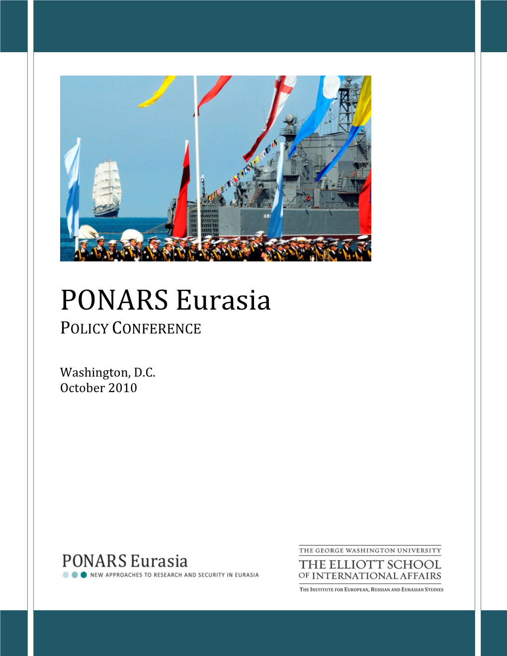 PONARS Eurasia Policy Conference Book Oct2010.Pdf
