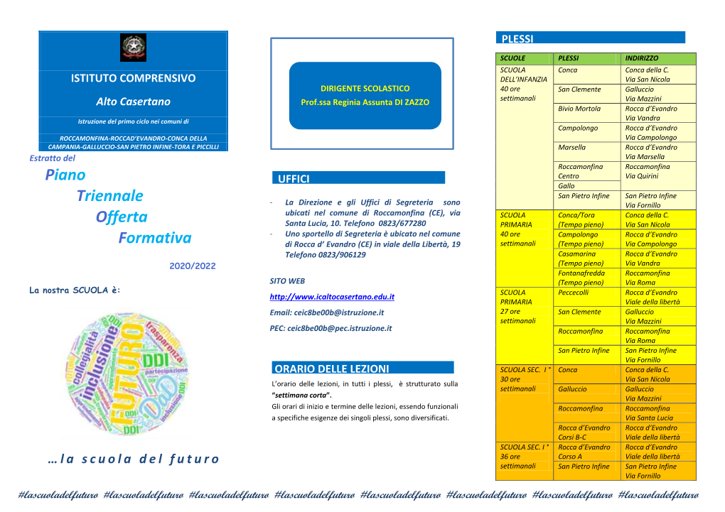 Brochure PTOF