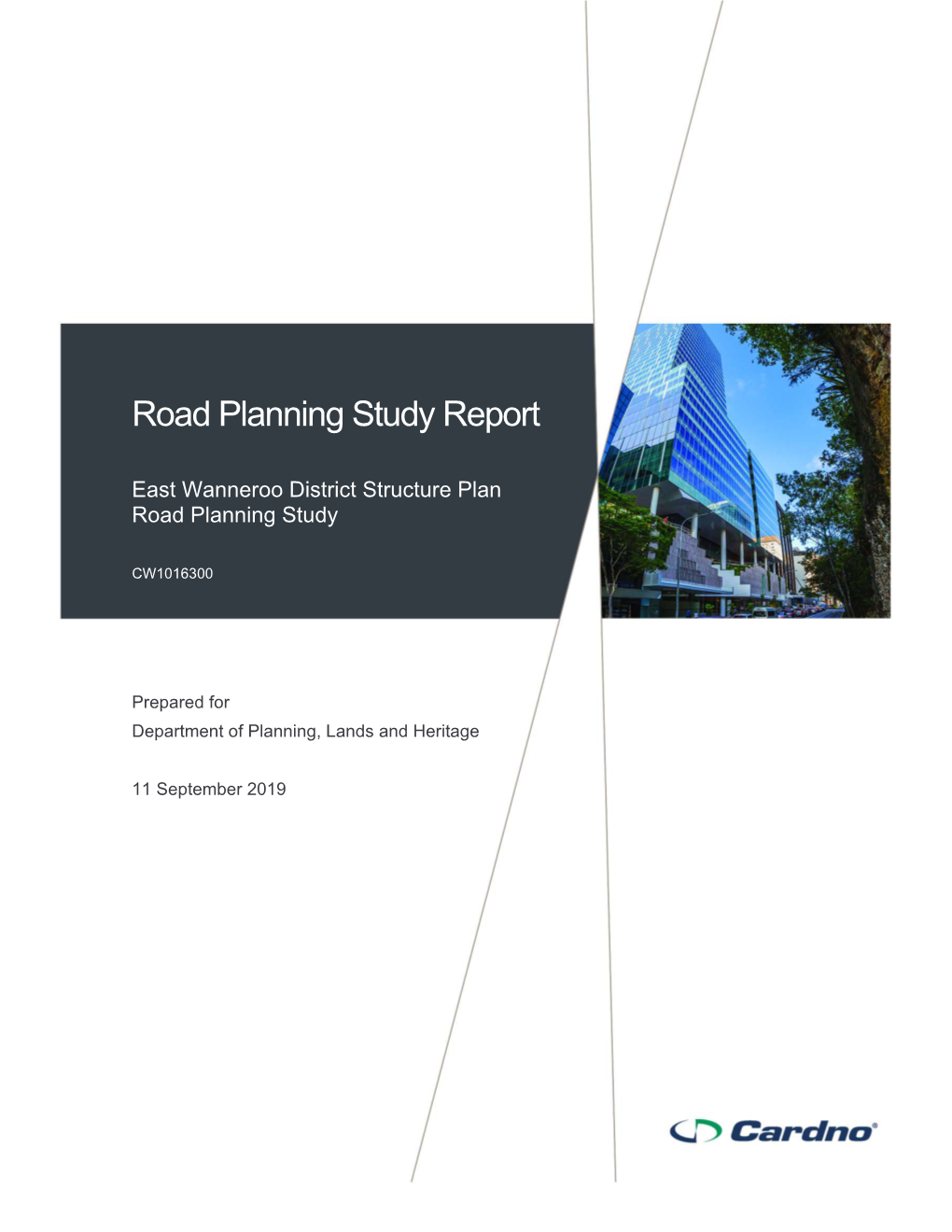 Road Planning Study Report