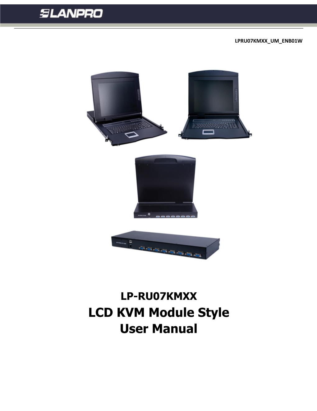 LCD KVM Module Style User Manual