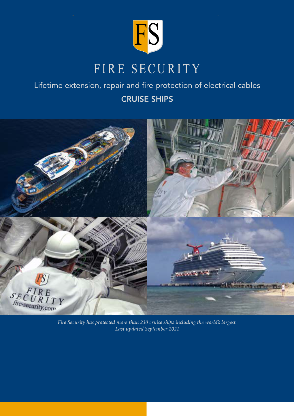 Fire Protection of Electrical Cables on Cruise Ships