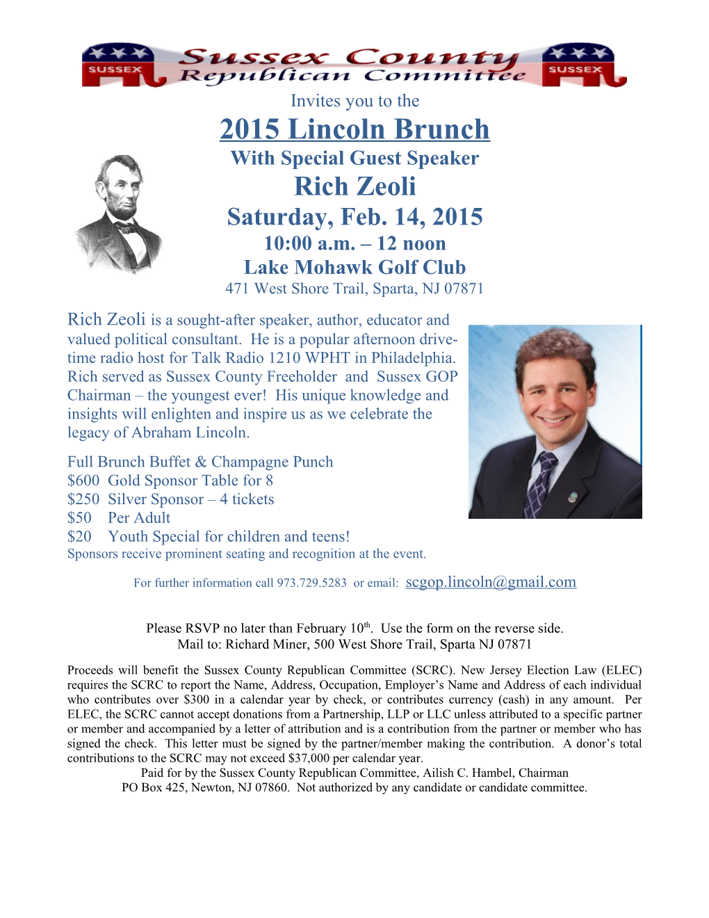 2015 Lincoln Brunch