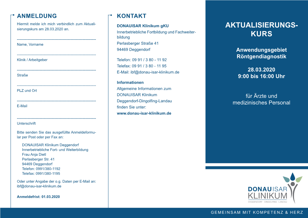 Kurs Am 28.03.2020 An