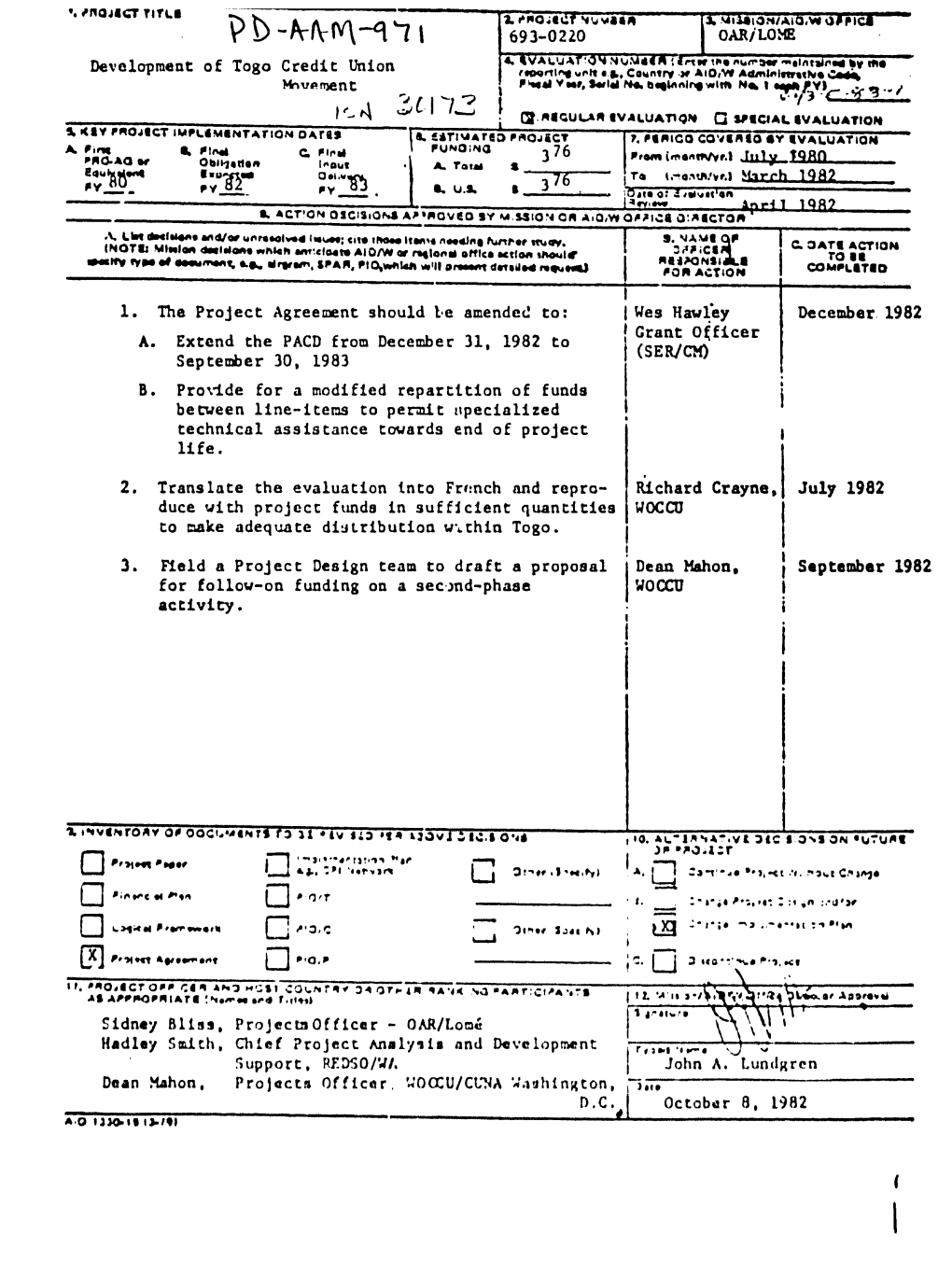 J693-0220 QAR/LOME 4.Italuamo4 .4"4A40 I Development of Togo Credit Union | .,.Cot.*,Aowai"W 910 M61rw -Oluh.Ifeli,,C11 by Tme Milroment ' P Shm.E.Sorgdm