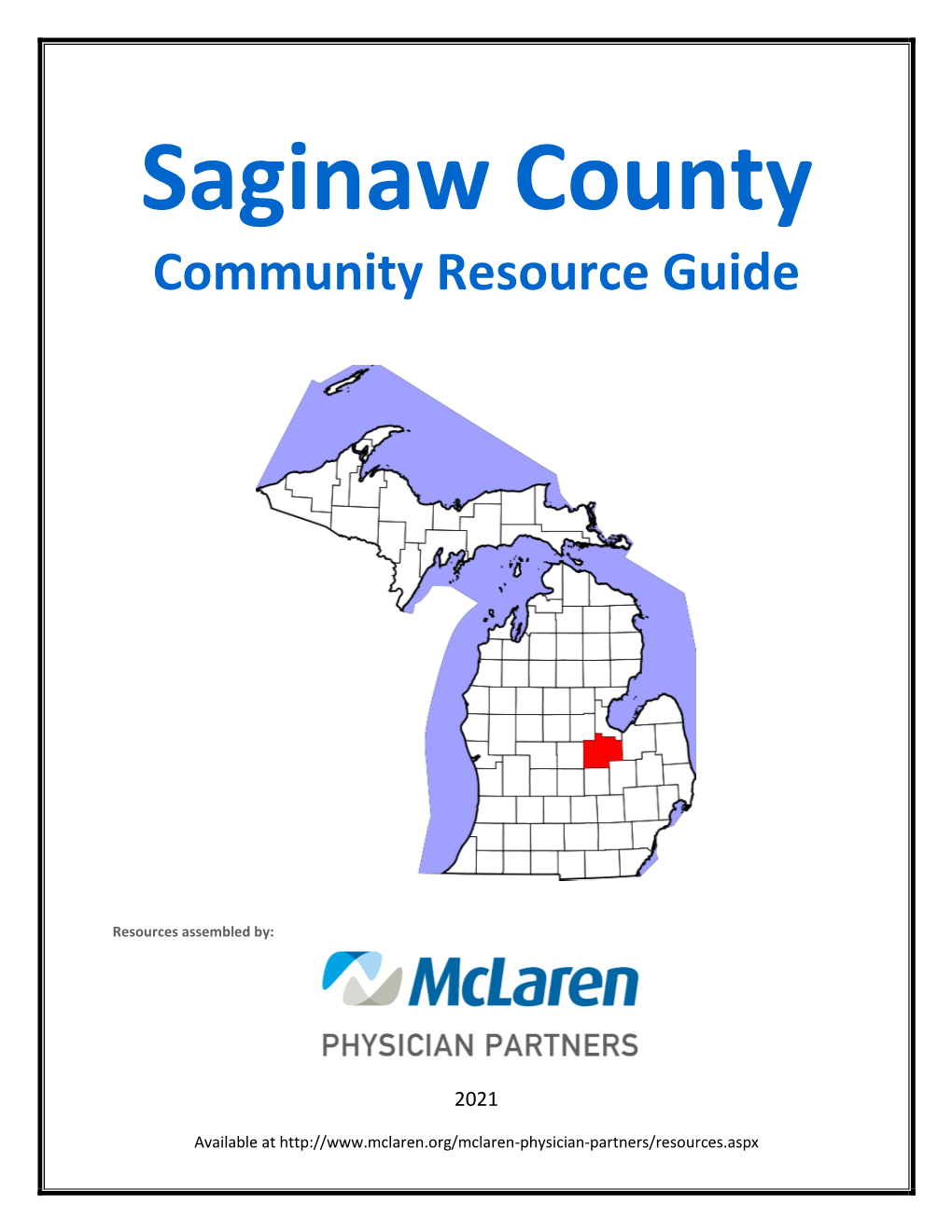 Saginaw County Resources Guide