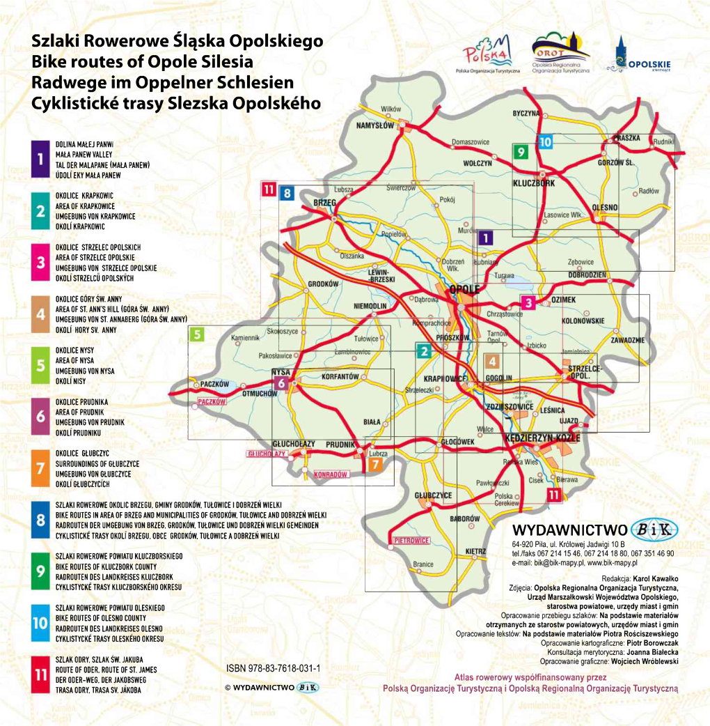 Szlaki Rowerowe Śląska Opolskiego Bike Routes of Opole Silesia