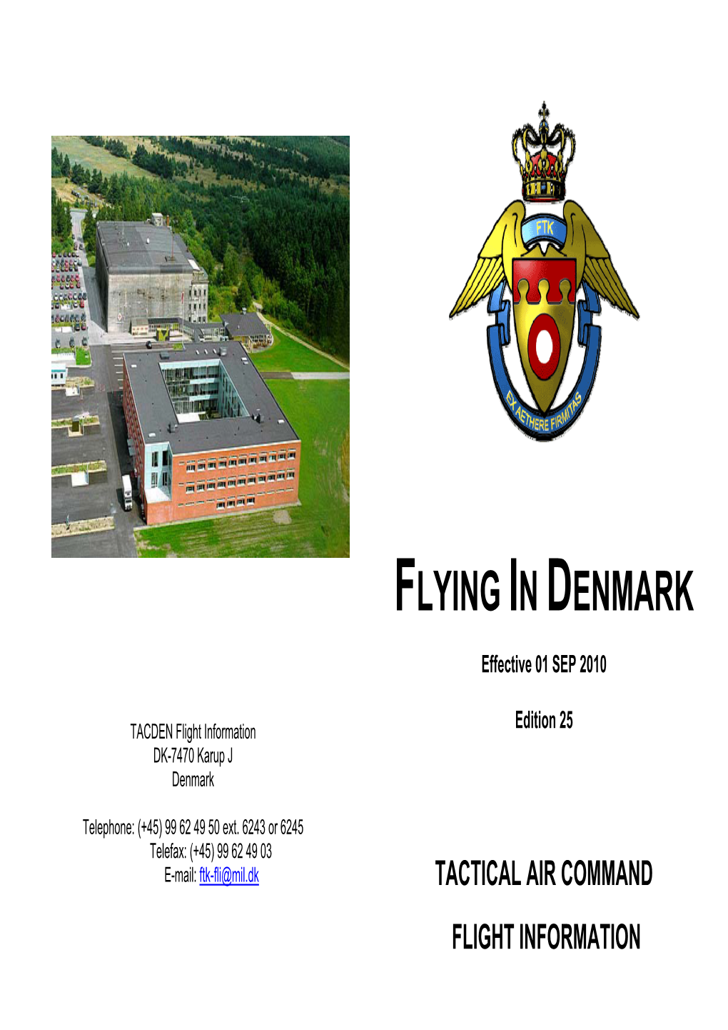 Flying in Denmark
