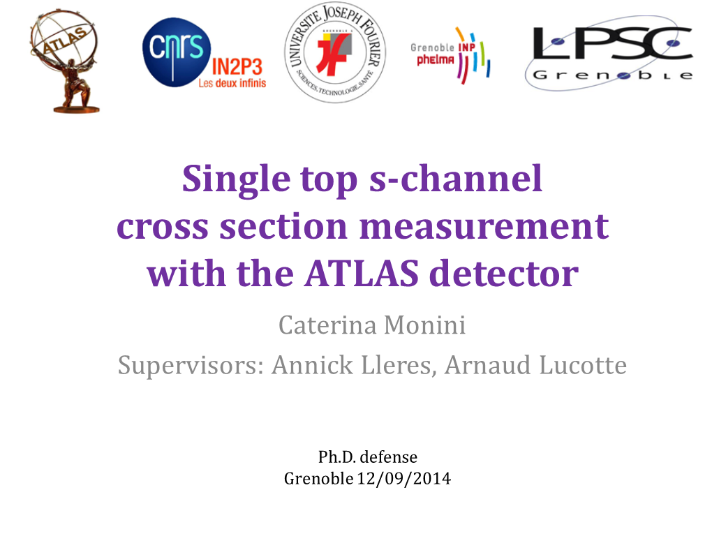 Single Top S-Channel Cross Section Measurement with ATLAS
