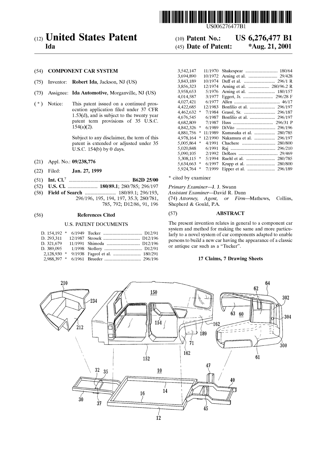 (10) Patent No.: US 6276477 B1