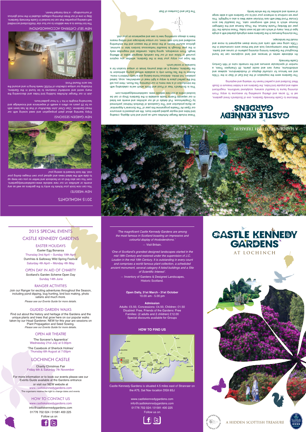 2015 Special Events Castle Kennedy Gardens Lochinch Castle