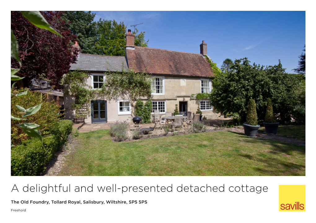 A Delightful and Well-Presented Detached Cottage