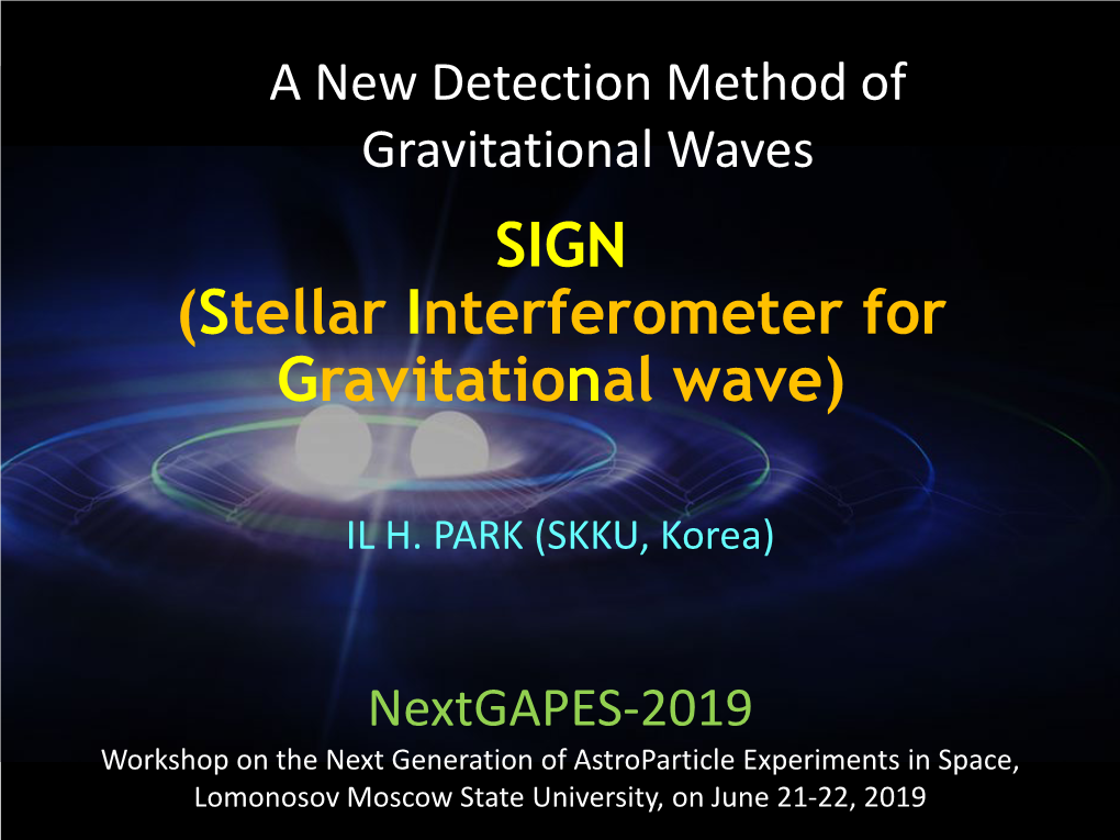 Stellar Interferometry, Widely Used These Days for Imaging of Astrophysics Objects