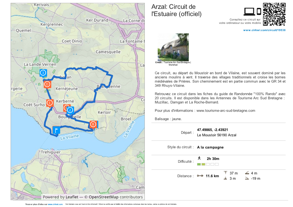 Circuit De L'estuaire (Officiel) Consultez Ce Circuit Sur Votre Ordinateur Ou Votre Mobile