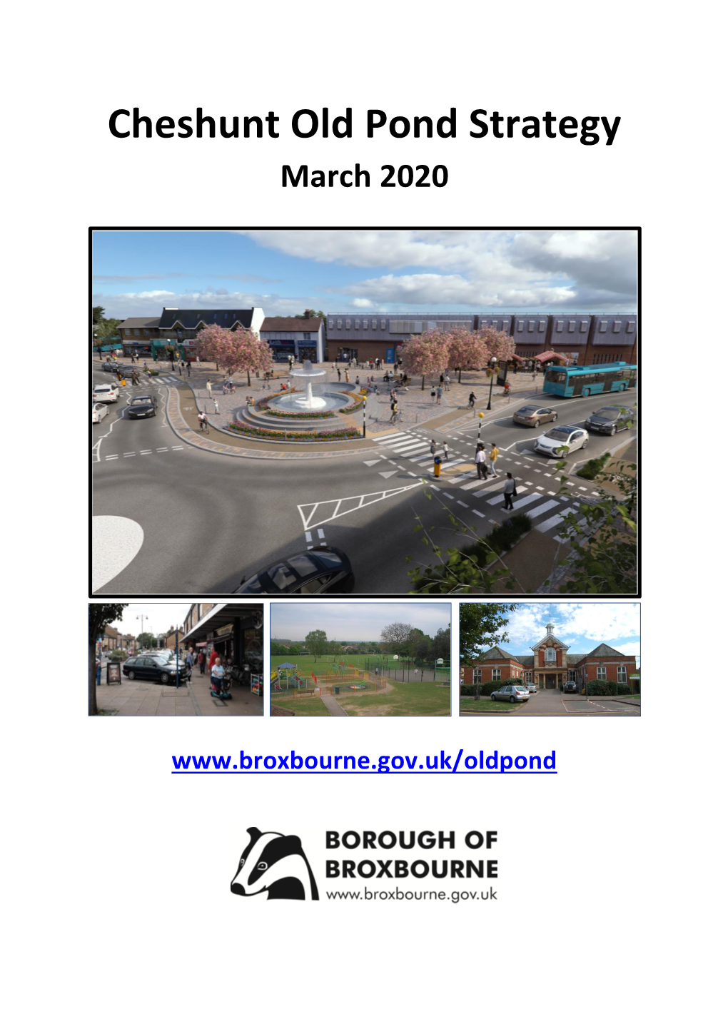 Cheshunt Old Pond Strategy March 2020