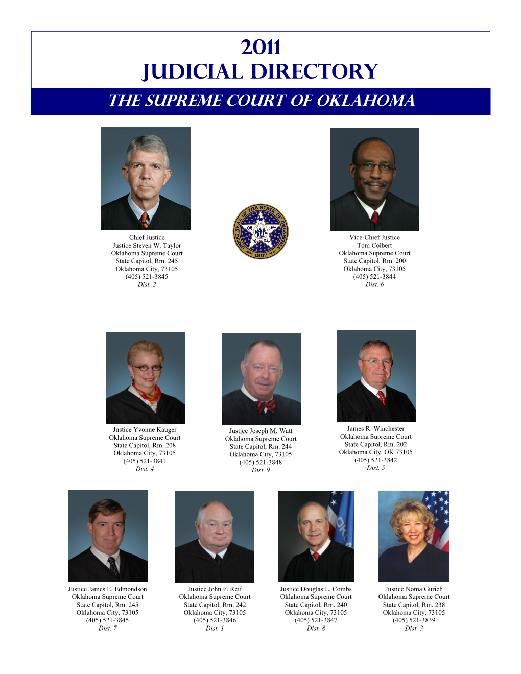 Workers' Compensation Court Judges