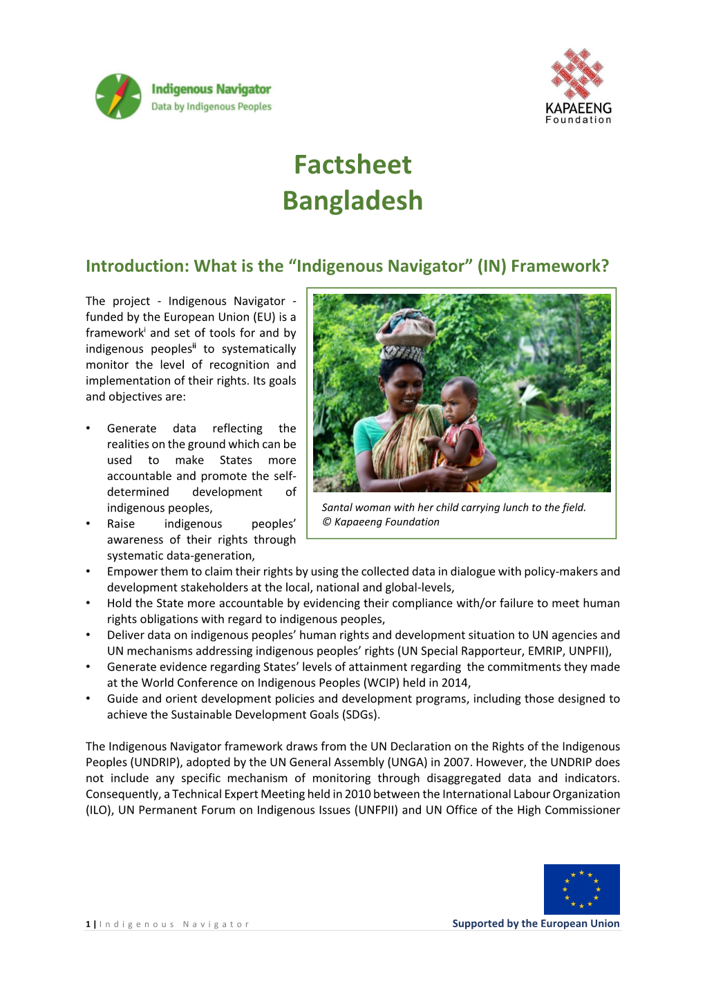 Factsheet Bangladesh