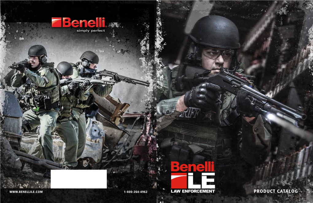 Product Catalog Benelli Law Enforcement