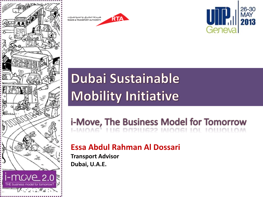 Dubai Sustainable Mobility Initiative