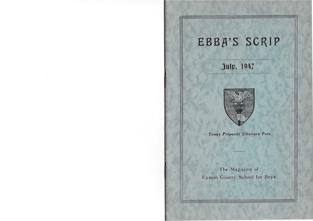 1947 Ebba's Scrip