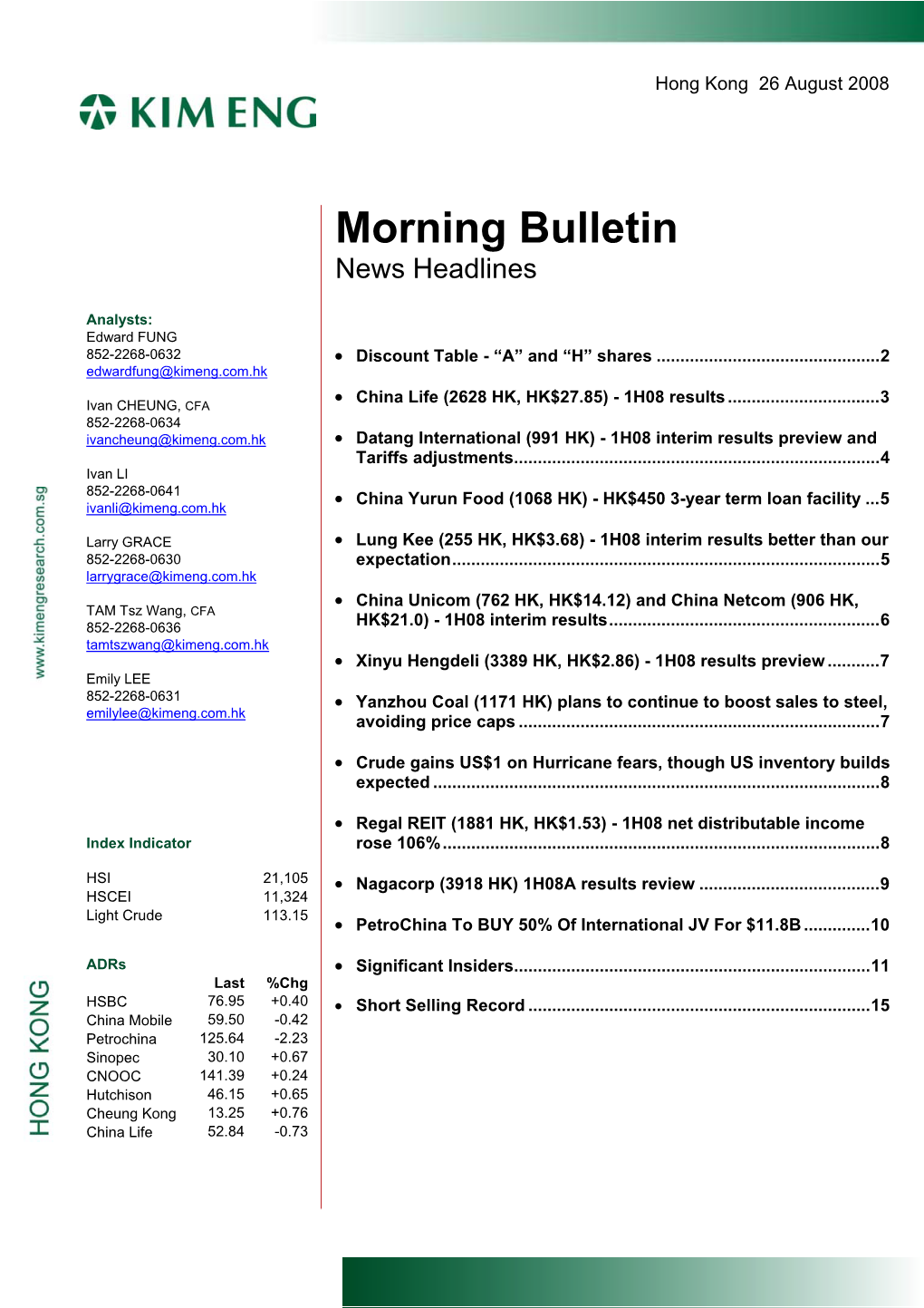 Morning Bulletin News Headlines