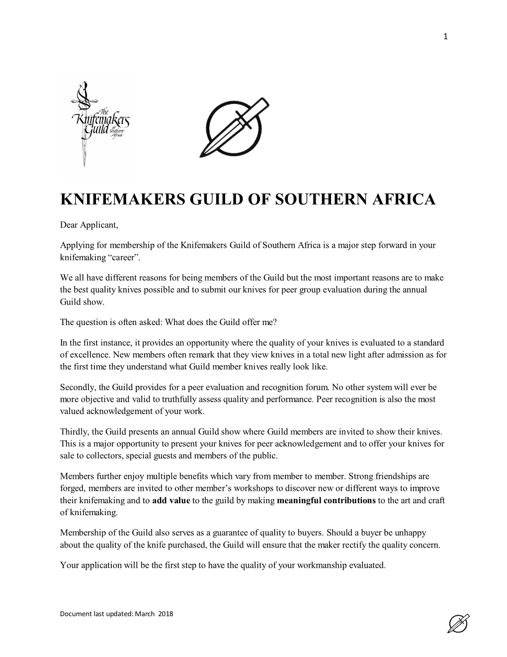 Knifemakers Guild of Southern Africa