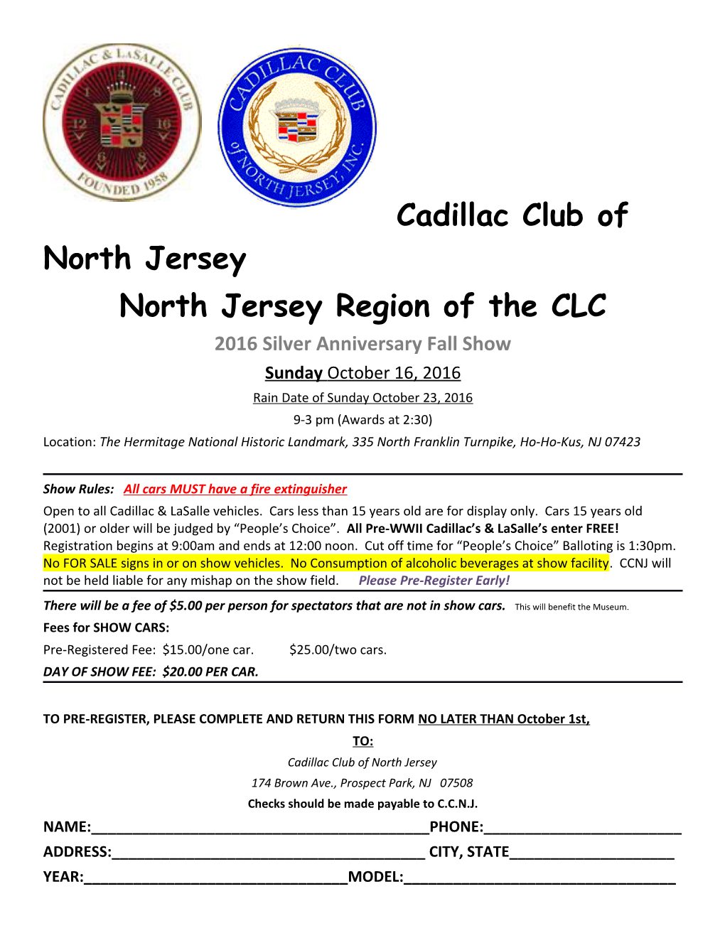 North Jersey Region of the CLC