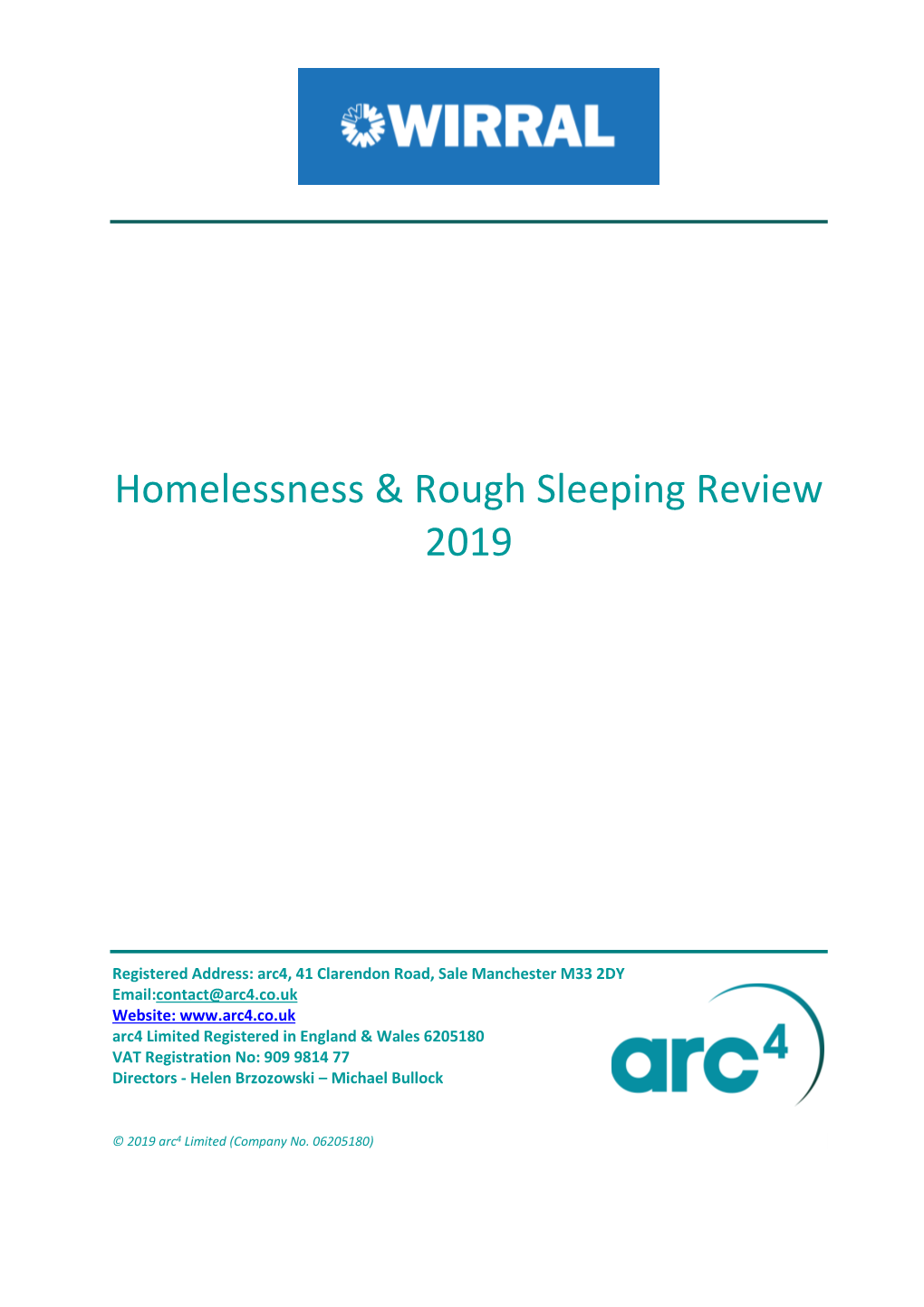 Wirral Homelessness Review