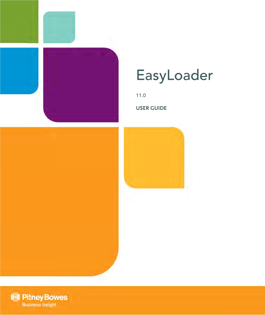 Mapinfo Pro Easyloader V11.0.0 User Guide