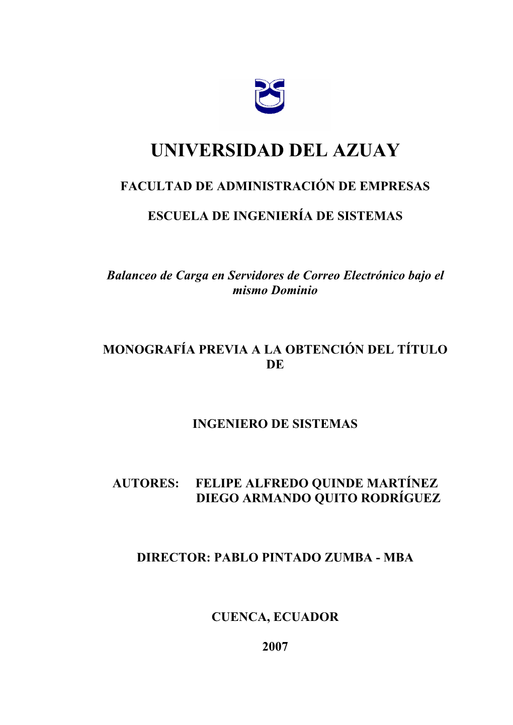 Universidad Del Azuay