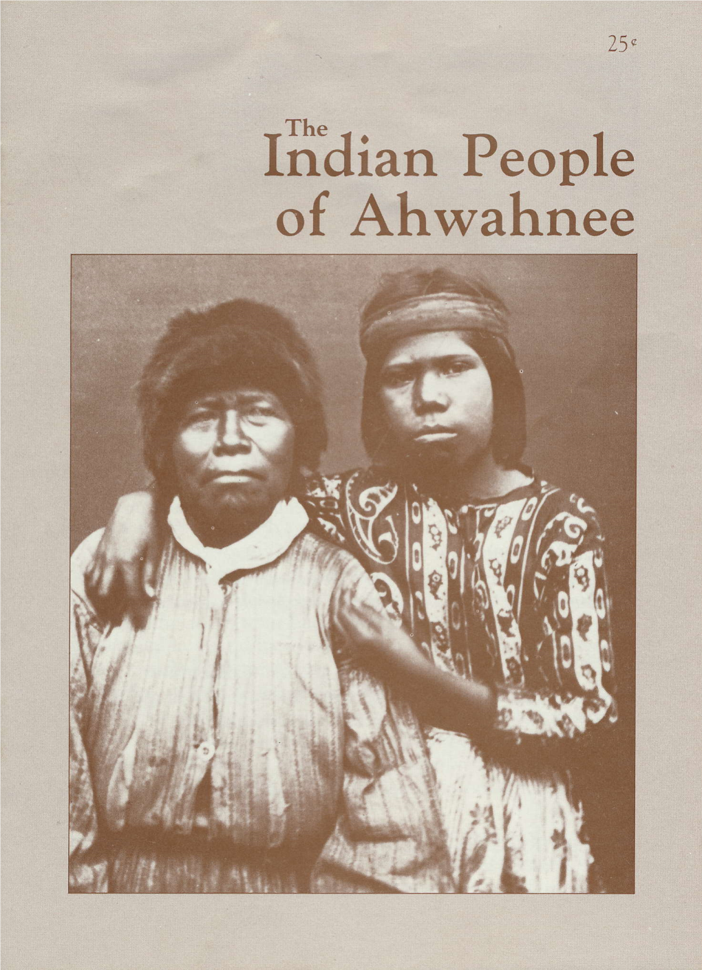 Illaian People of Ahwahnee