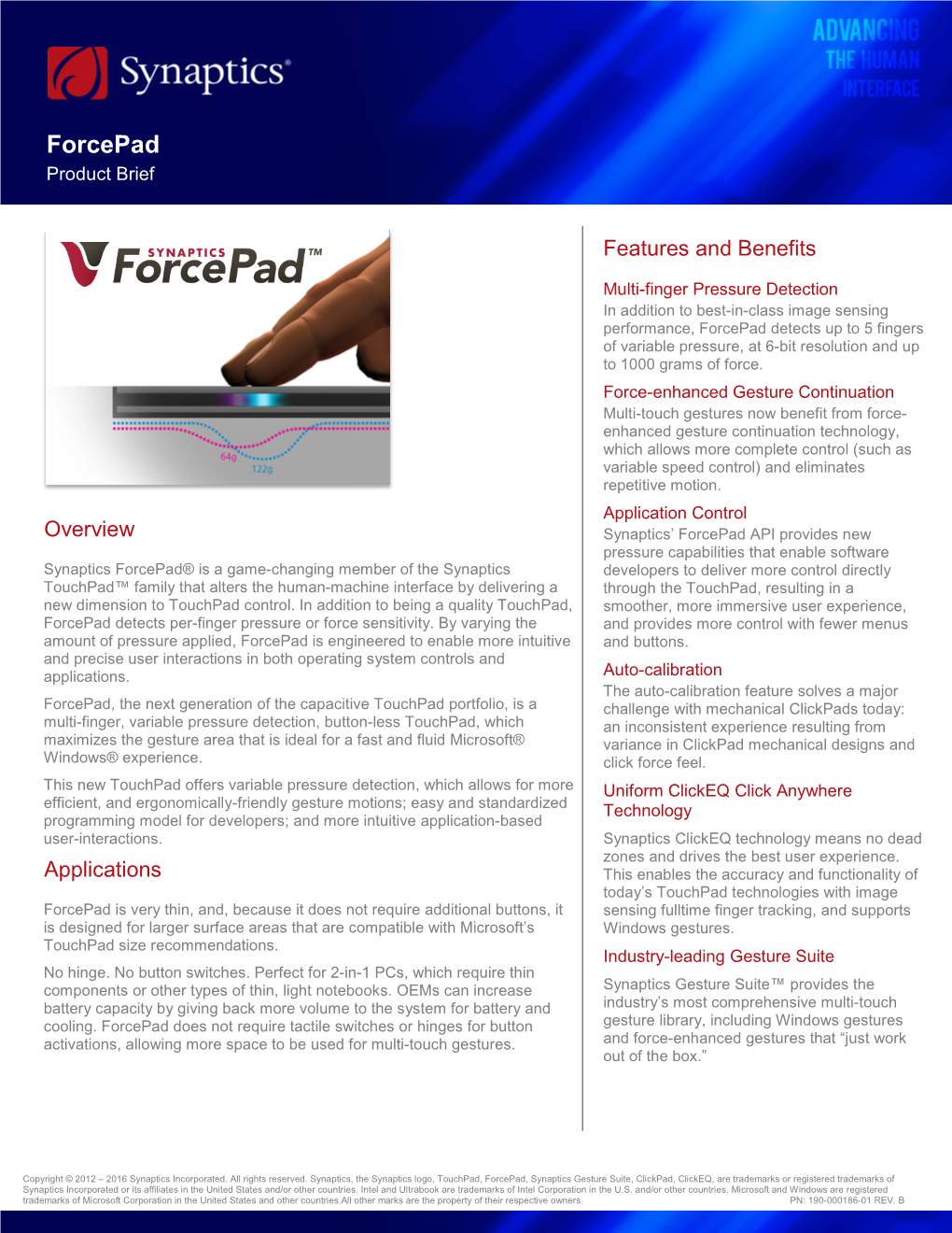 Forcepad-Product-Brief.Pdf