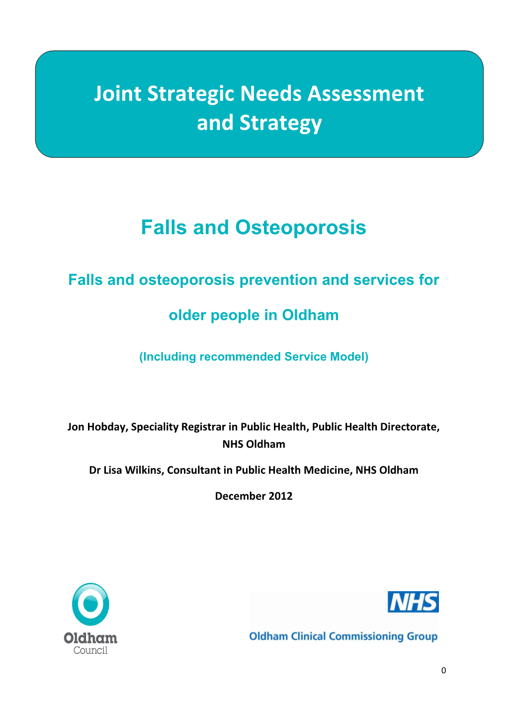Falls and Osteoporosis