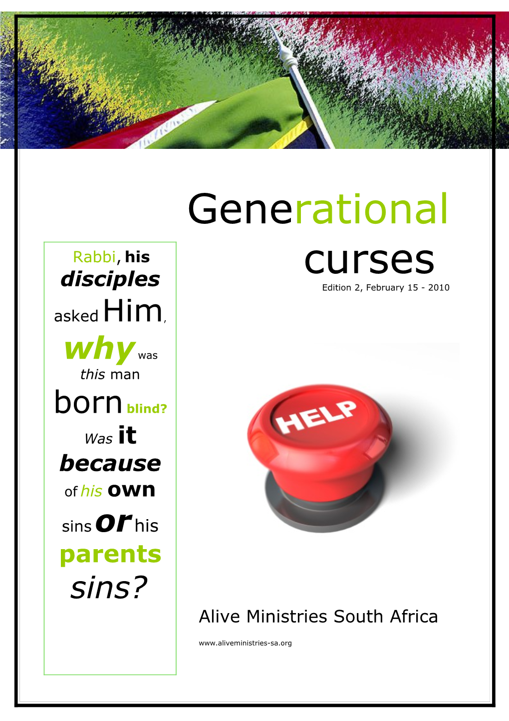 Generational Curses, Alive Ministries South Africa