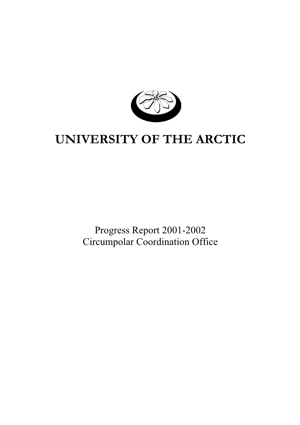 Progress Report 2002