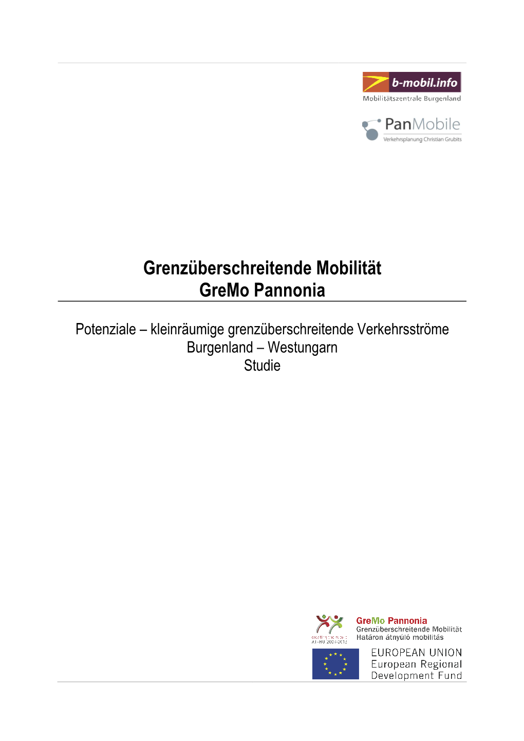 Grenzüberschreitende Mobilität Gremo Pannonia