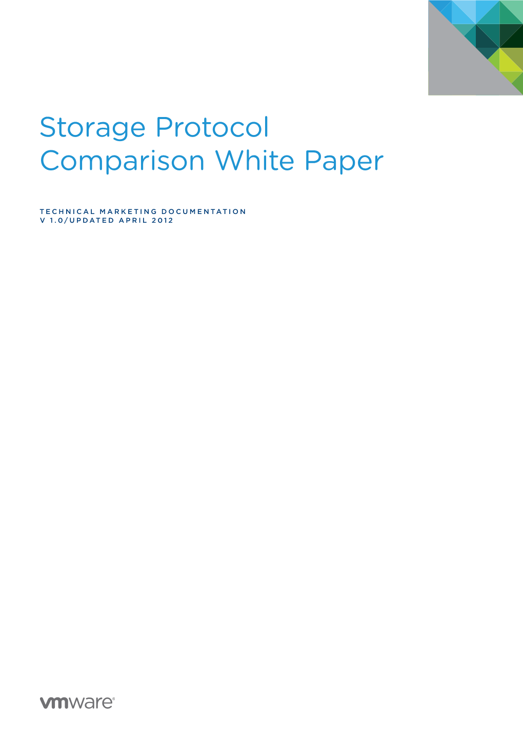 Storage Protocol Comparison White Paper