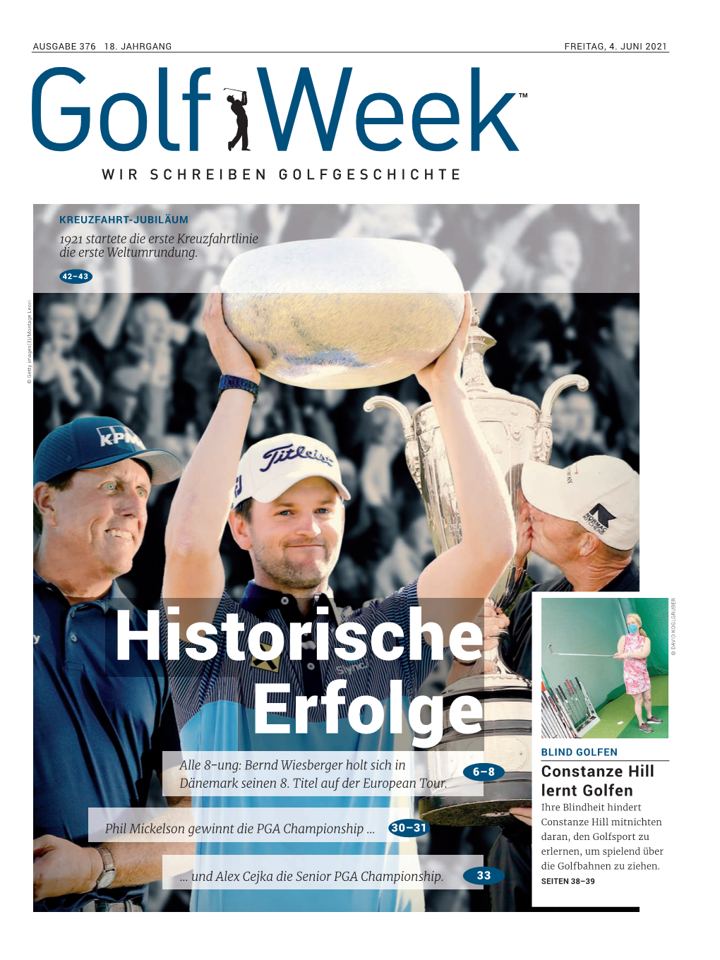 Golf Week Ausgabe 376 | 04.06.2021