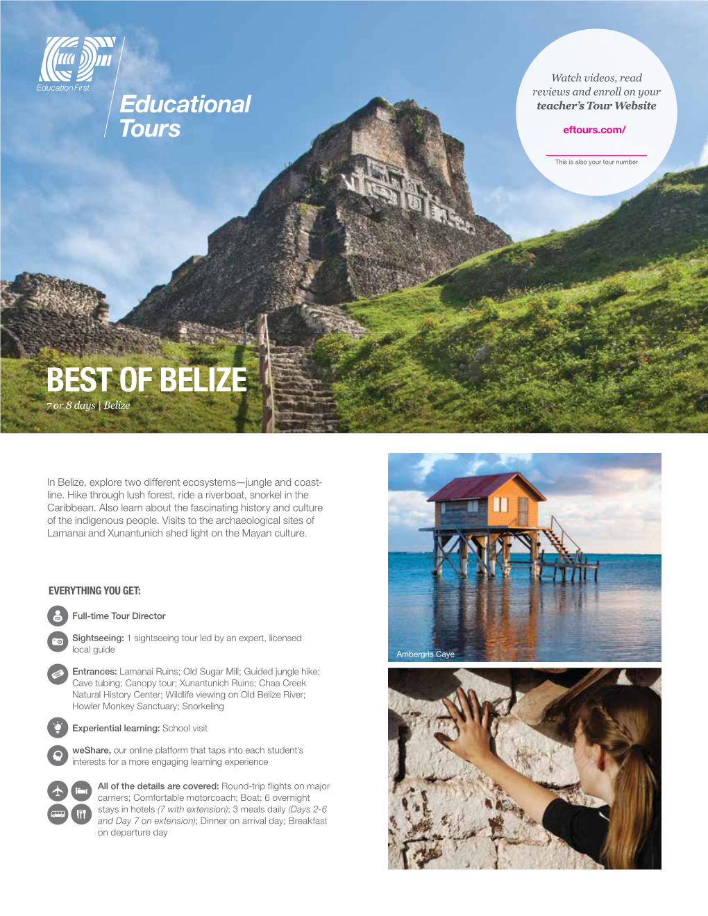 BEST of BELIZE 7 Or 8 Days | Belize