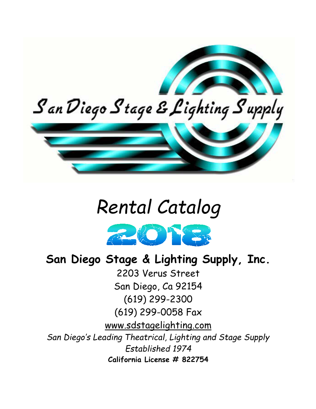 Rental Catalog