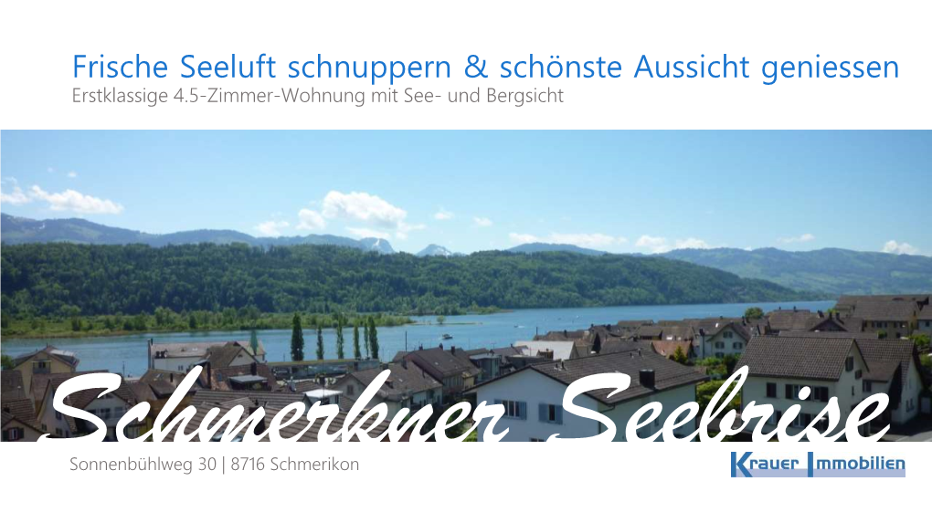 Sonniges Bauland 869 M2 / Wohnhaus Mit Seeblick An