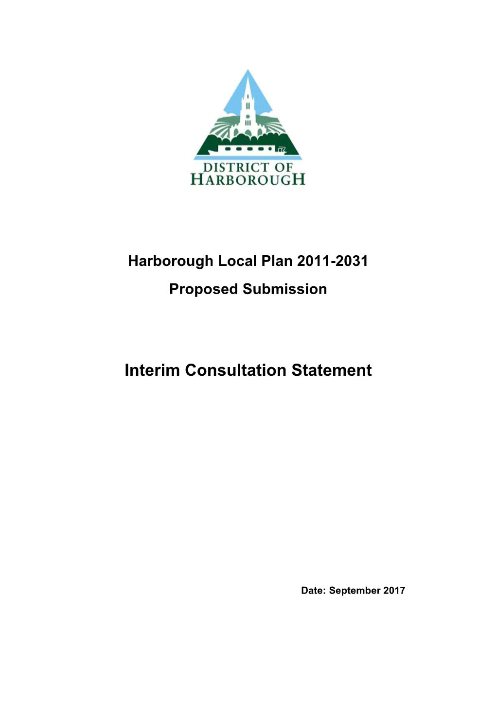 Interim Consultation Statement